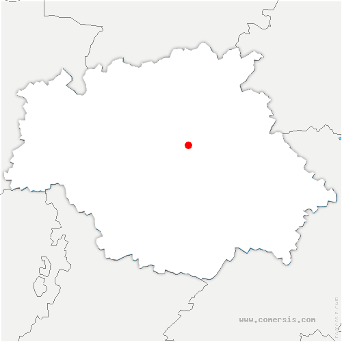 carte de localisation de Peyrusse-Massas