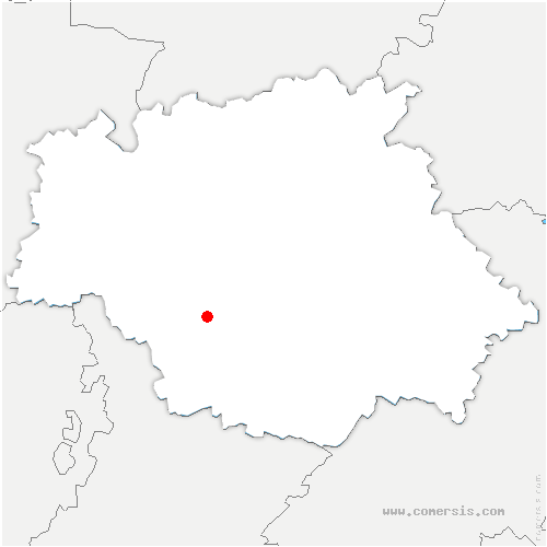 carte de localisation de Pouylebon