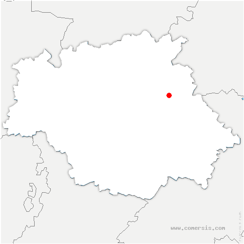 carte de localisation de Pouze