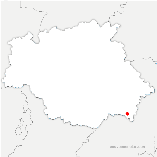 carte de localisation de Puylausic