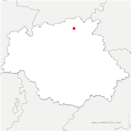 carte de localisation de Romieu
