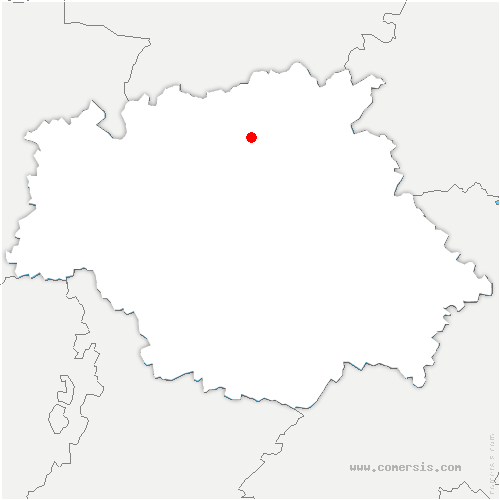 carte de localisation de Roquepine