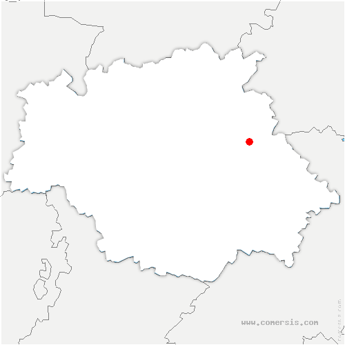 carte de localisation de Sabarros