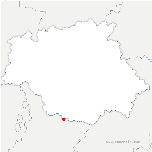 carte de localisation de Saint-Amancet