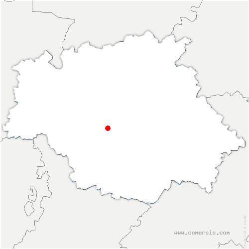 carte de localisation de Saint-Arailles