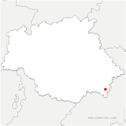 carte de localisation de Saint-Loube