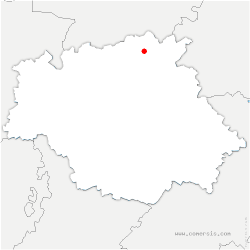 carte de localisation de Saint-Martin-de-Goyne