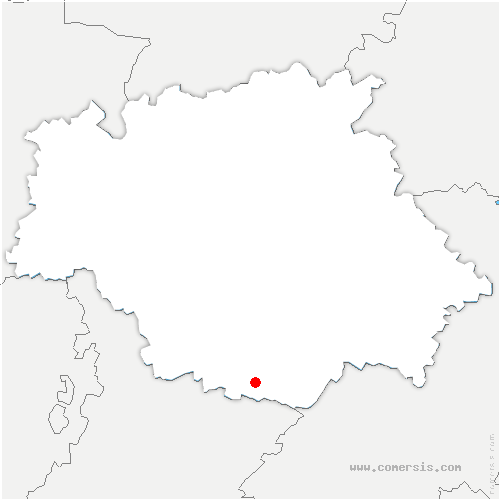 carte de localisation de Saint-Ost
