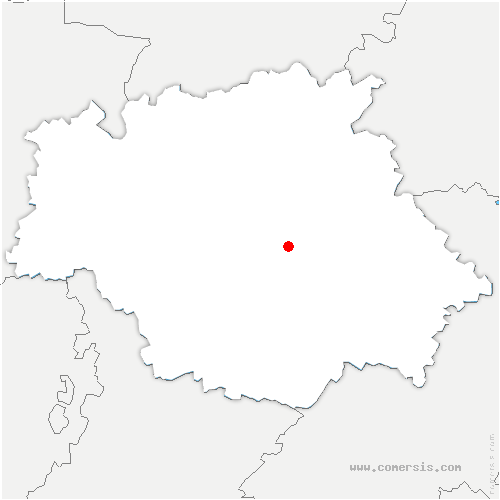 carte de localisation de Saint-Sulpice-sur-Lèze