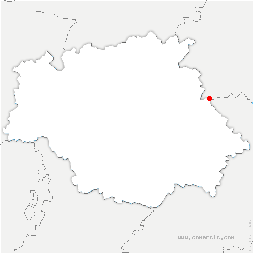 carte de localisation de Saint-Vincent