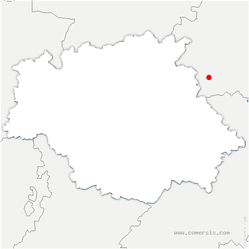 carte de localisation de la Salvetat-Lauragais