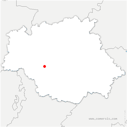 carte de localisation de Samouillan