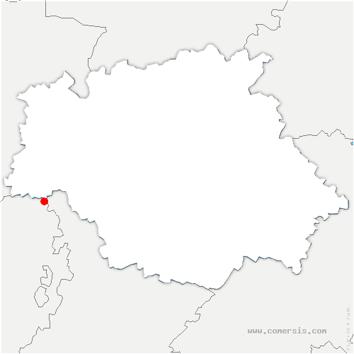 carte de localisation de Sarrecave
