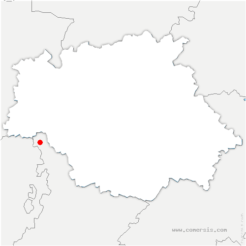 carte de localisation de Sarremezan