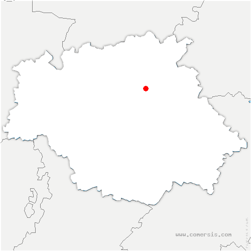 carte de localisation de Saubens