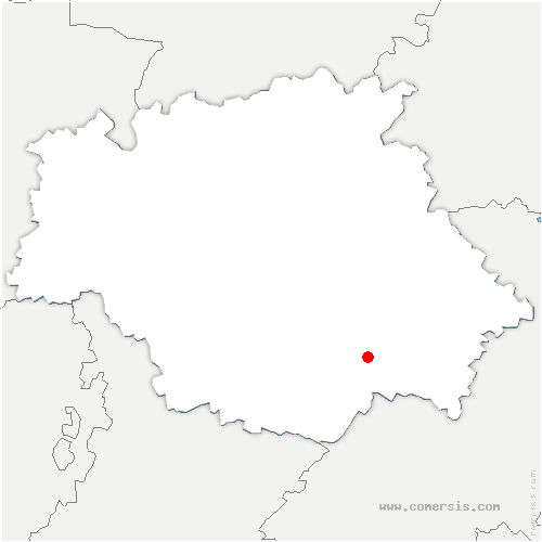 carte de localisation de Simorre