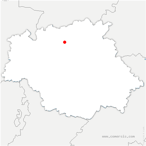 carte de localisation de Valence-sur-Baïse