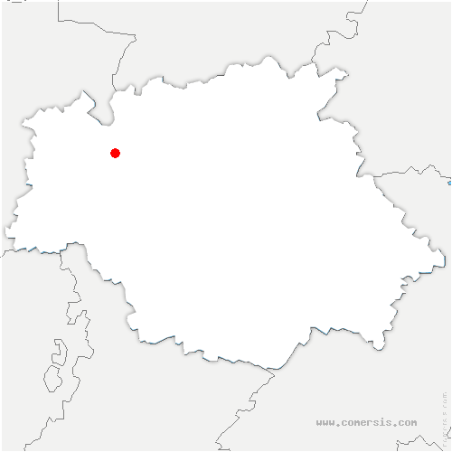 carte de localisation de Villasavary