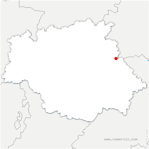 carte de localisation de Villenouvelle