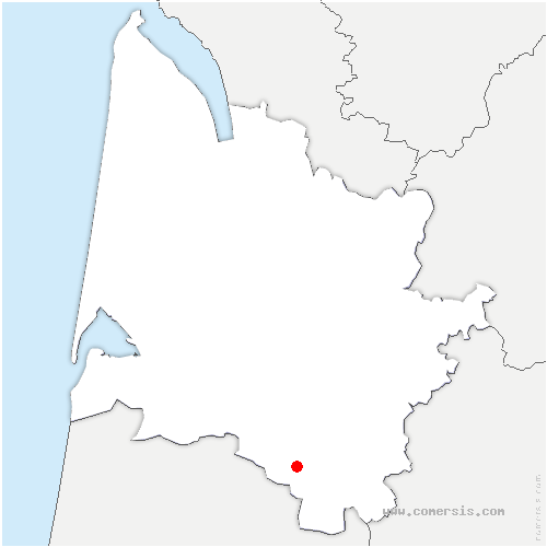 carte de localisation de Nojals-et-Clotte