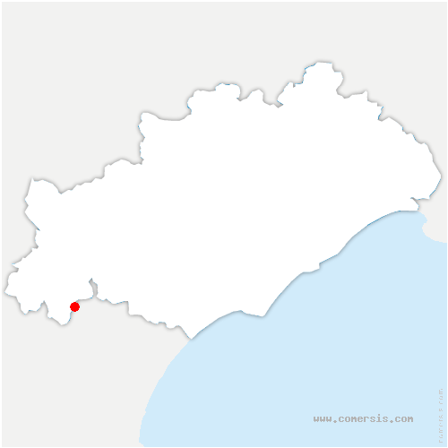 carte de localisation d'Aigne
