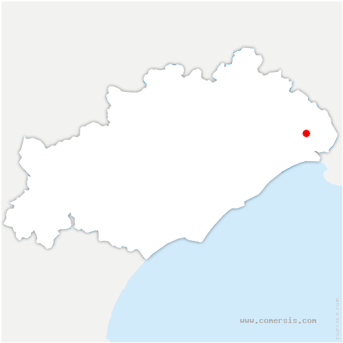 carte de localisation de Baillargues