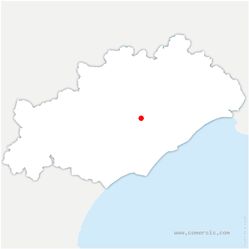 carte de localisation de Bélarga