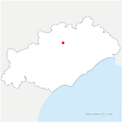 carte de localisation du Bosc