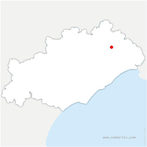 carte de localisation de Cazevieille