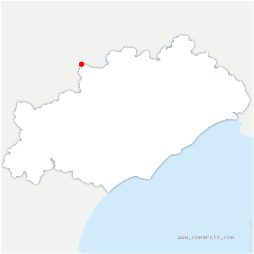 carte de localisation de Ceilhes-et-Rocozels
