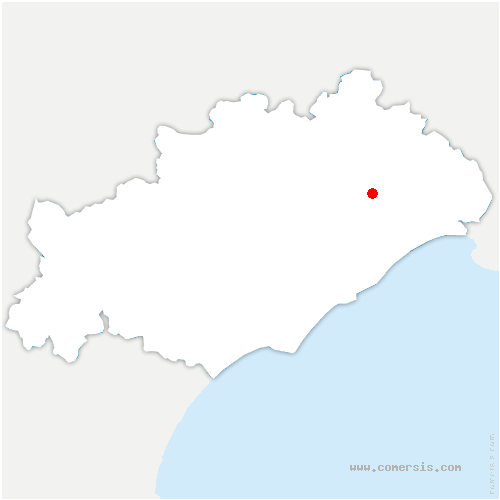 carte de localisation de Combaillaux