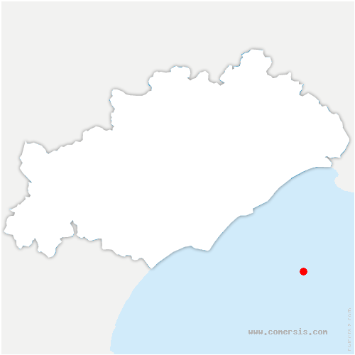 carte de localisation de la Couvertoirade