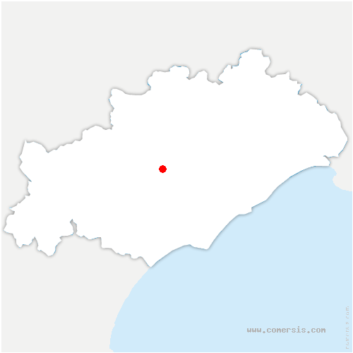 carte de localisation de Durfort-et-Saint-Martin-de-Sossenac