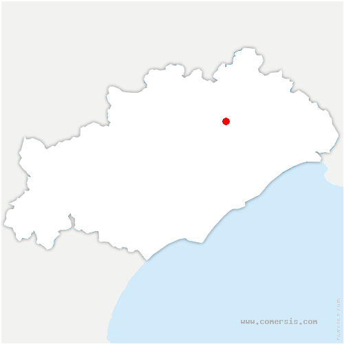 carte de localisation d'Escales