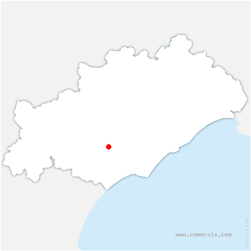 carte de localisation de Espondeilhan