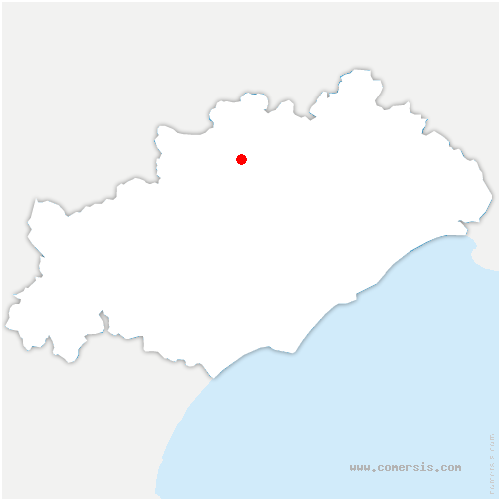 carte de localisation de Lodève
