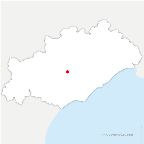 carte de localisation de Neffiès