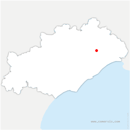 carte de localisation d'Ornaisons