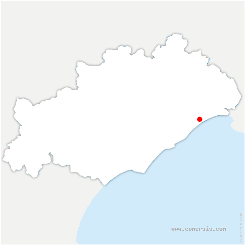 carte de localisation de Palavas-les-Flots