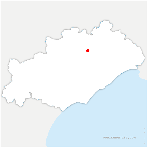 carte de localisation de Puichéric