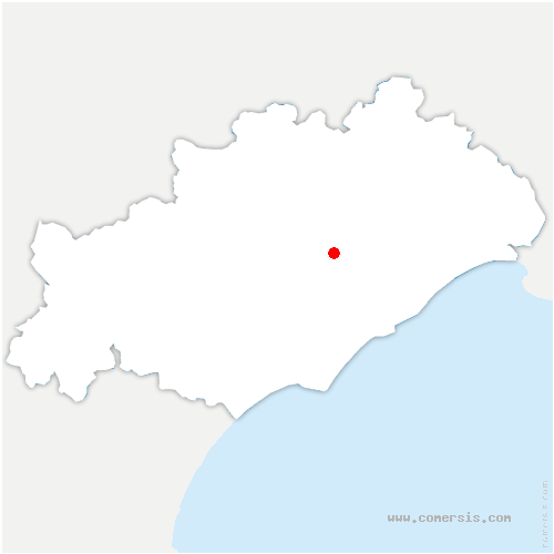 carte de localisation de Ribaute