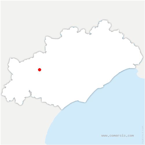 carte de localisation de Saint-Julien-de-la-Nef