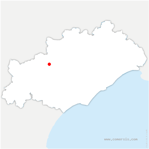 carte de localisation de Saint-Martial