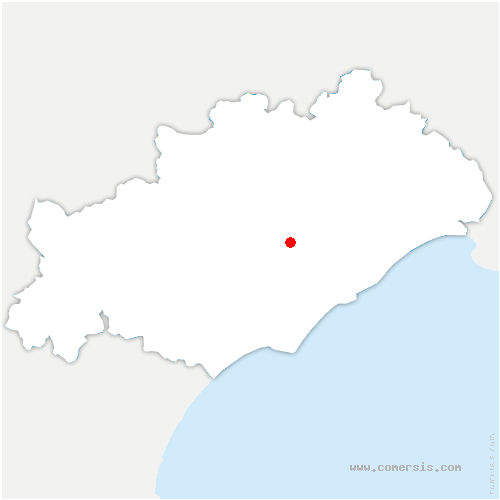 carte de localisation de Saint-Pargoire