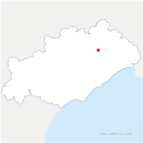 carte de localisation de Tourouzelle
