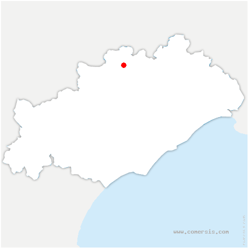 carte de localisation de Trassanel