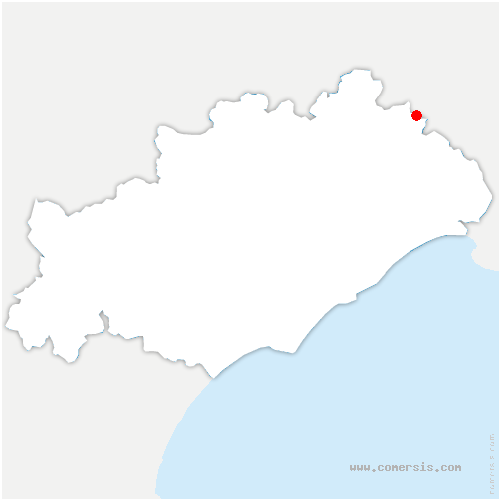 carte de localisation de Vacquières