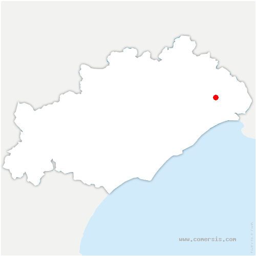 carte de localisation de Vendargues