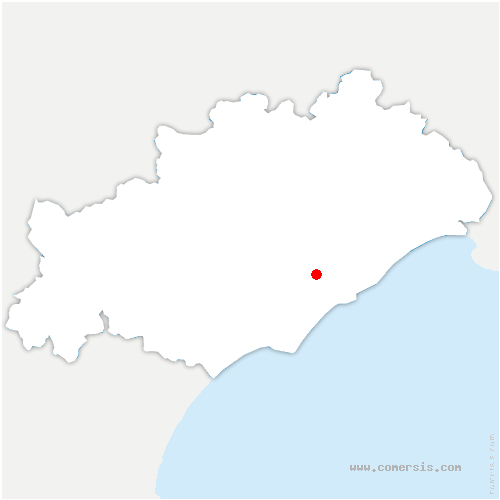 carte de localisation de Villerouge-Termenès