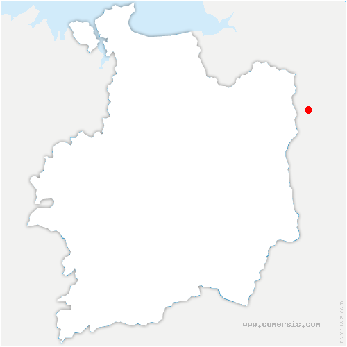 carte de localisation de Beignon